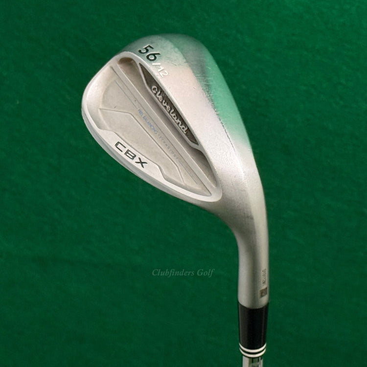 Cleveland CBX Chrome 56-12 56° Sand Wedge Dynamic Gold 115 Steel Wedge Flex