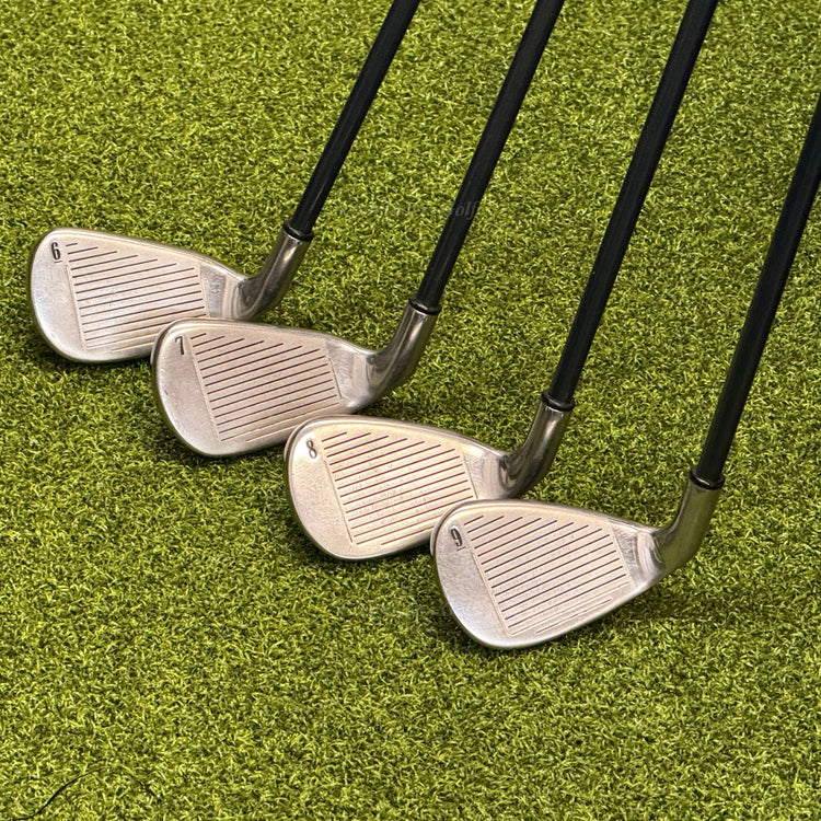 Callaway Big Bertha 2004 3-PW Iron Set BB JV 60-65i Series Graphite Stiff *Read*