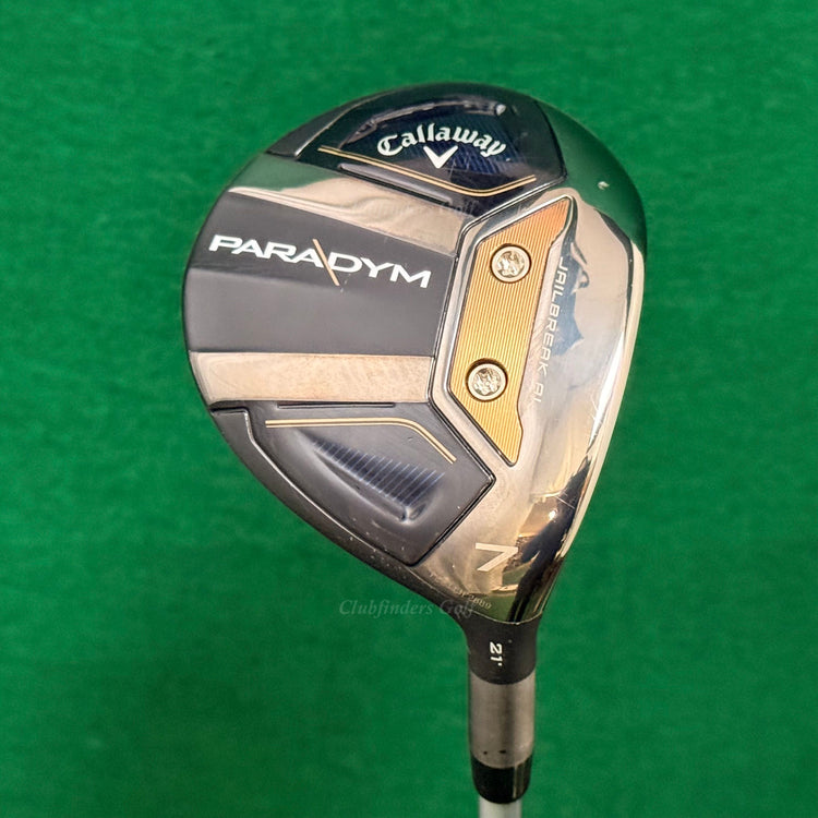Callaway Paradym 21° Fairway 7 Wood Speeder 757 Evolution VI Graphite Stiff w/HC