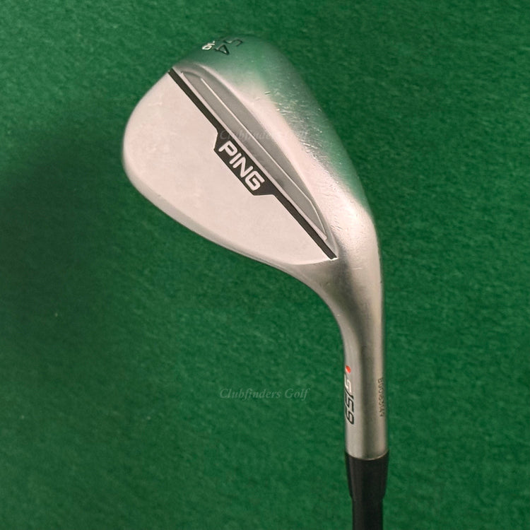 Ping S159 Chrome Orange Dot 54-H10 54° Sand Wedge Alta CB AWT Graphite Seniors