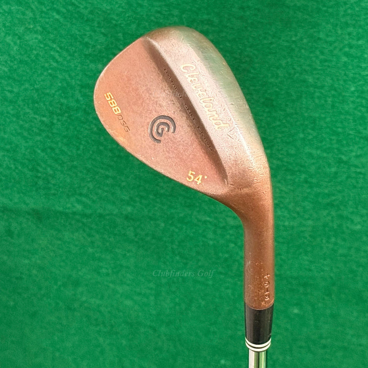 Cleveland 588 DSG RTG+ 54° Sand Wedge True Temper Dynamic Gold Steel Wedge Flex