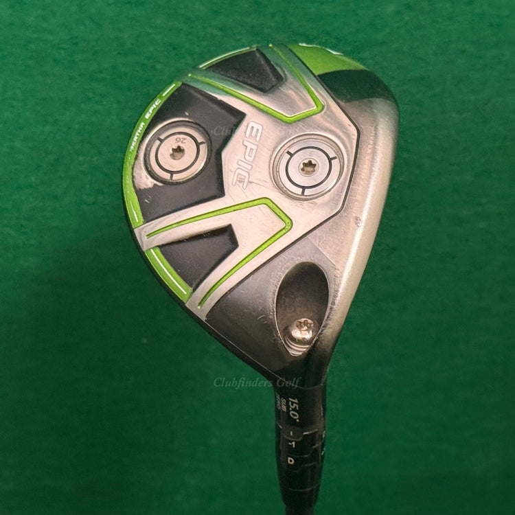 Callaway GBB EPIC Sub Zero 15° Fairway Wood Fujikura Motore X F3 7-S Stiff