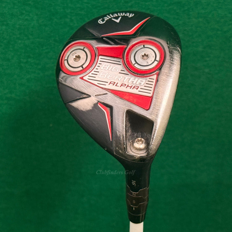 Callaway Big Bertha Alpha 815 16° Fairway Wood Speeder 665 Graphite Stiff