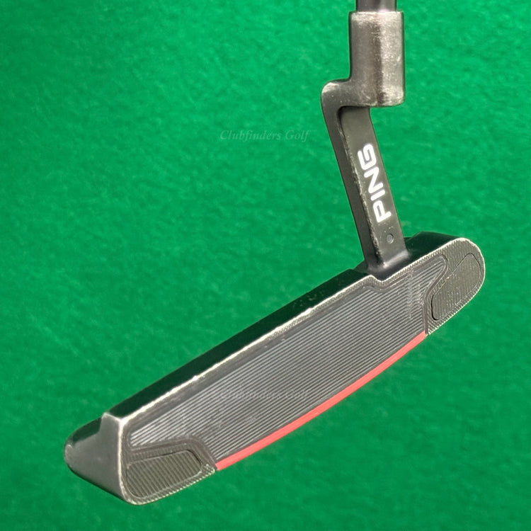 Ping 2021 Anser Black Dot 35" L-Neck Blade Putter Golf Club w/Super Stroke & HC