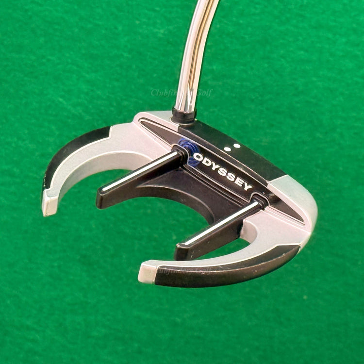 Odyssey Works Versa Tank Sabertooth 38" Double-Bend Putter w/Super Stroke
