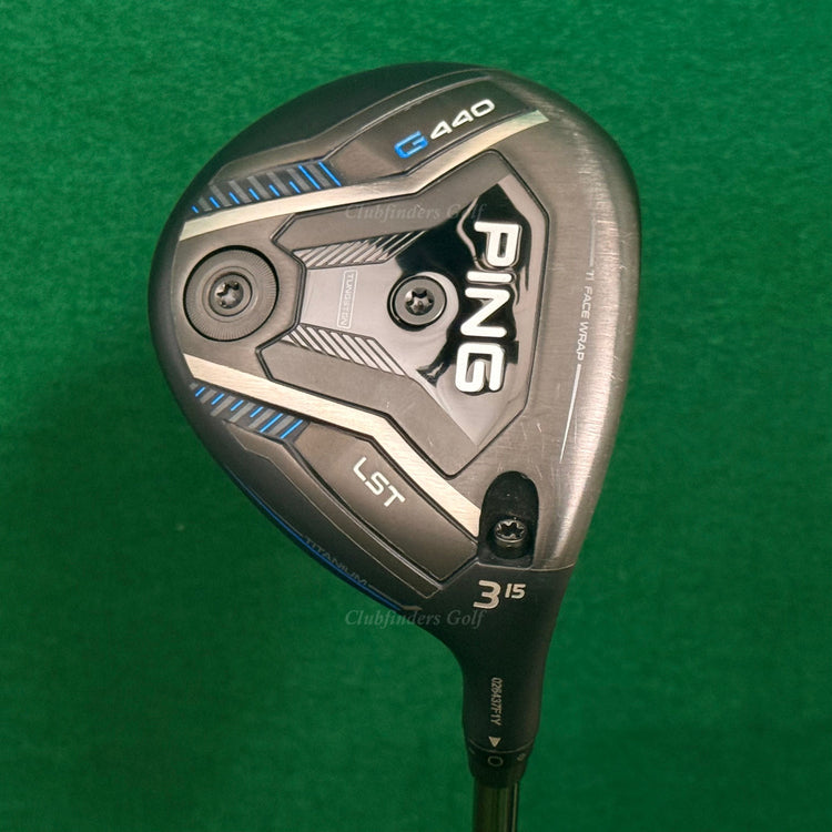 Ping G440 LST 15° Fairway Wood 3 Ping Tour 2.0 Chrome 65/S Graphite Stiff w/ HC