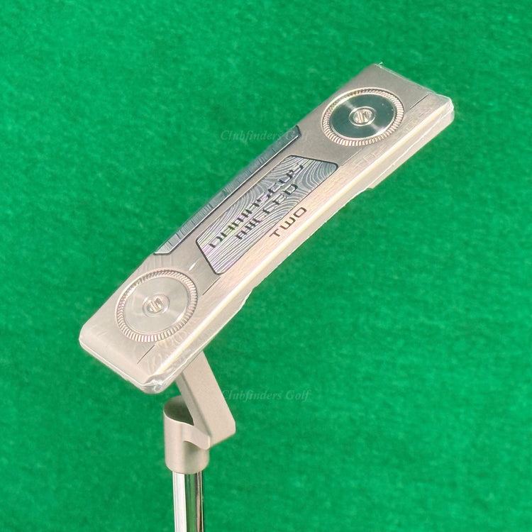 NEW LH Odyssey Damascus Milled TWO 2026 35" Crank-Hosel Putter SL 90 w/ HC