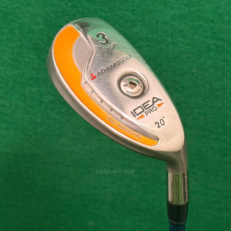 Adams Idea Pro Tour Prototype 20° 3 Hybrid Aldila VS Proto ByYou Hybrid 80 Stiff