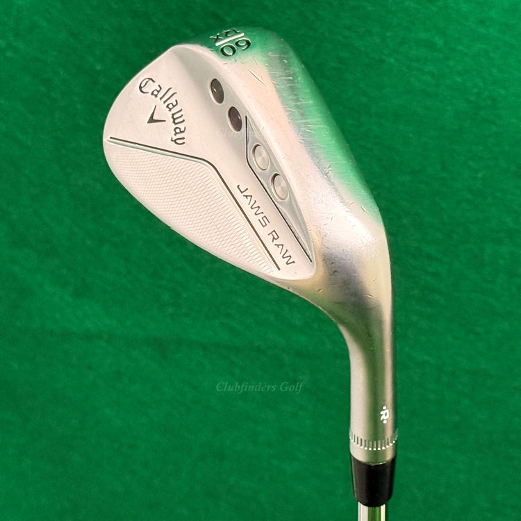 Callaway Jaws Raw Chrome 60-12X 60° Lob Wedge DG 115 Spinner VSS TI Wedge Flex