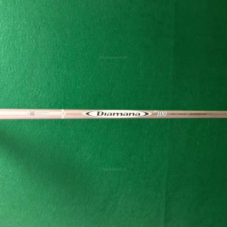 LH Titleist 816 H2 21° Hybrid Mitsubishi Rayon Diamana D+ 100 HY Stiff *Dent*