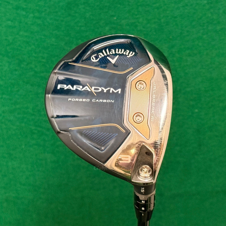Callaway Paradym 15° Fairway 3 Wood Kai'li Red FW 75-X Graphite Extra Stiff w/HC
