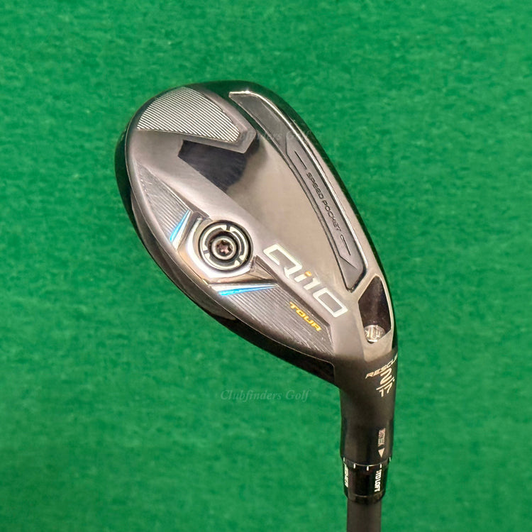 TaylorMade Qi10 Tour Rescue 17° 2 Hybrid Tensei Blue 75HY-S Graphite Stiff w/HC