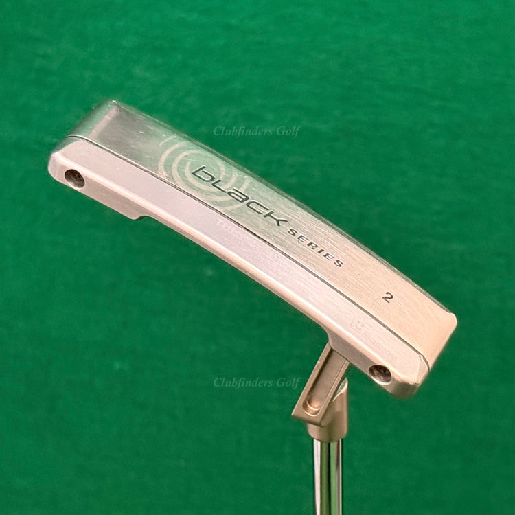 Odyssey Black Series 2 Milled 33.5" Plumbers-Neck Blade Putter w/SuperStroke