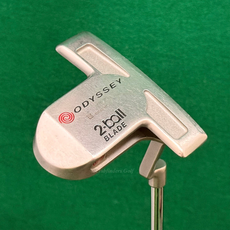 Odyssey White Hot 2-Ball Blade 35" Plumbers-Neck Mallet Putter