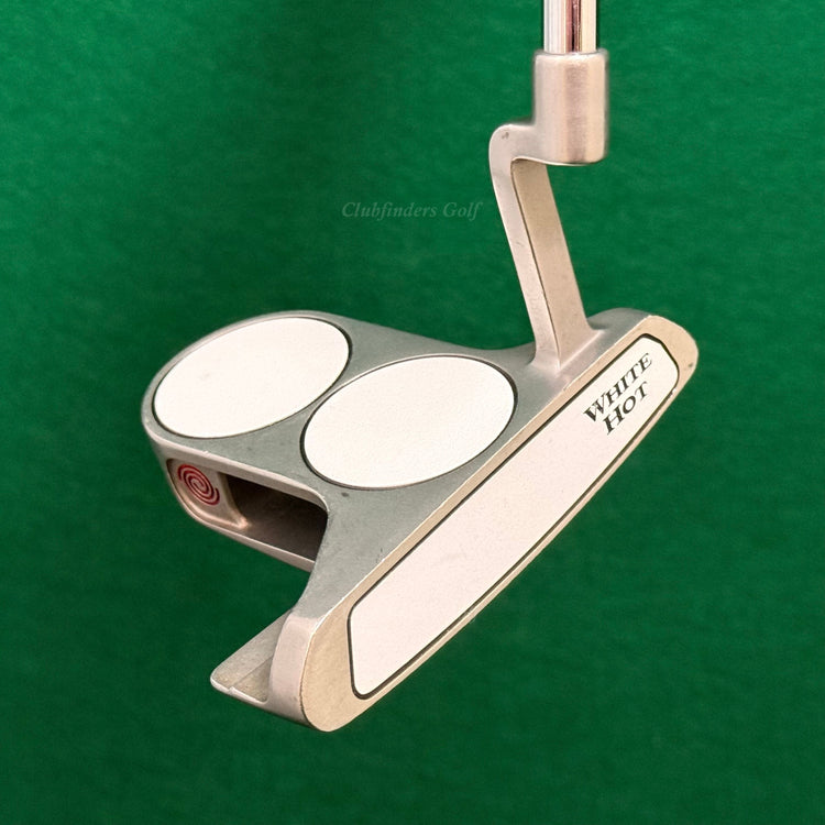 Odyssey White Hot 2-Ball Blade 35" Plumbers-Neck Mallet Putter