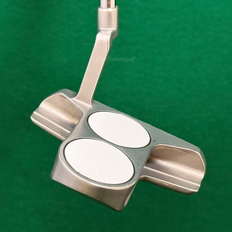 Odyssey White Hot 2-Ball Blade 35" Plumbers-Neck Mallet Putter