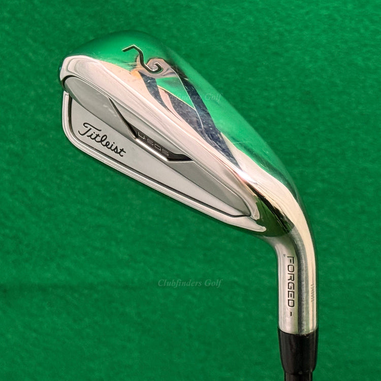 Titleist U-505 Forged 2021 Utility 2 Iron HZRDUS Smoke Black RDX 6.0 80g Stiff