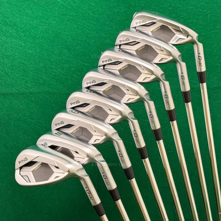 Ping G430 Blue Dot 4-PW,50° Iron Set Dynamic Gold MID 100 R300 Steel Regular