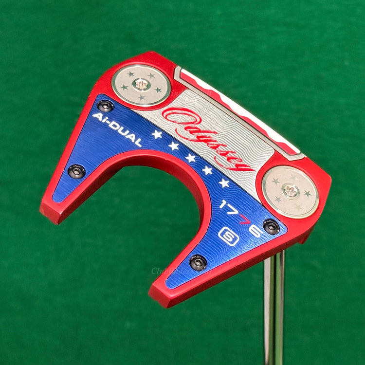 Odyssey Ai-DUAL USA 250 Ltd Ed 7S 34" Short-Slant Putter w/SuperStroke & HC