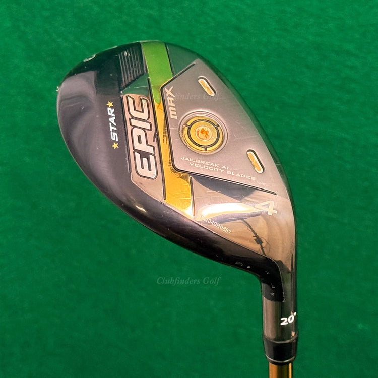 Callaway EPIC MAX Star 20° 4 Hybrid ATTAS Speed Series 50-R Regular w/ HC