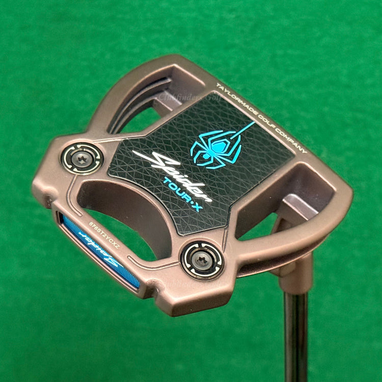 TaylorMade Spider Tour-X Torched 34.5" L-Neck Mallet Putter w/SuperStroke & HC