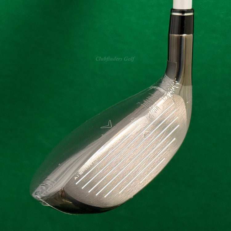 NEW Lady Callaway Paradym Ai Smoke Max Fast 30°* 7 Hybrid ELDIO 40L Ladies w/ HC