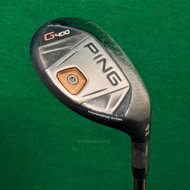Ping G400 22° 4 Hybrid Ping Alta CB 70-R Graphite Regular w/ HC