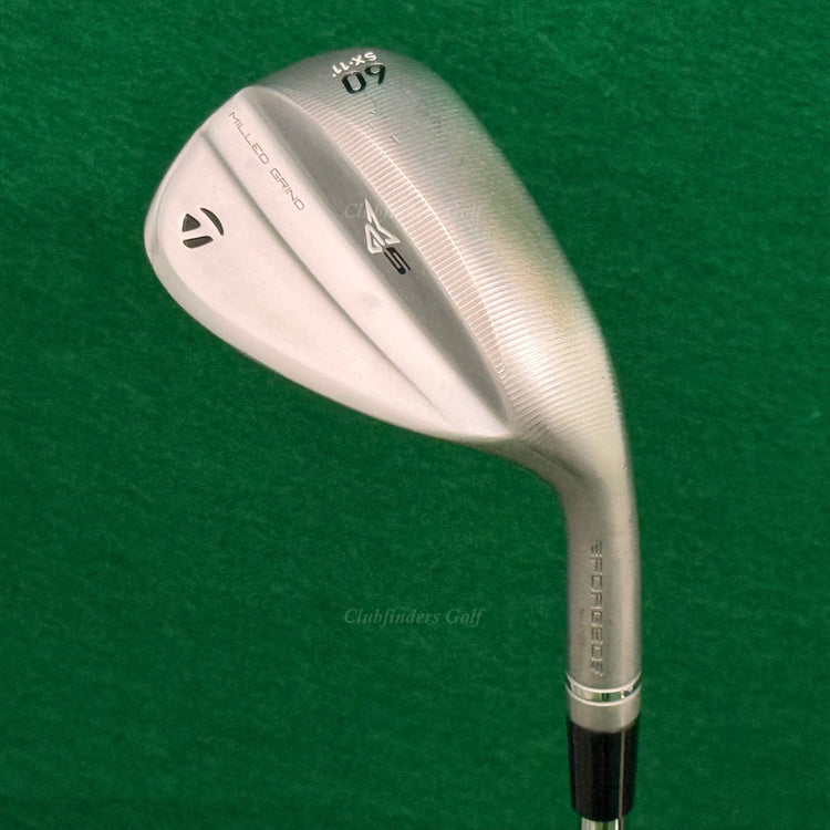 TaylorMade Milled Grind 5 MG5 Chrome 60-SX11 60° Lob Wedge DG 115 TI Wedge Flex