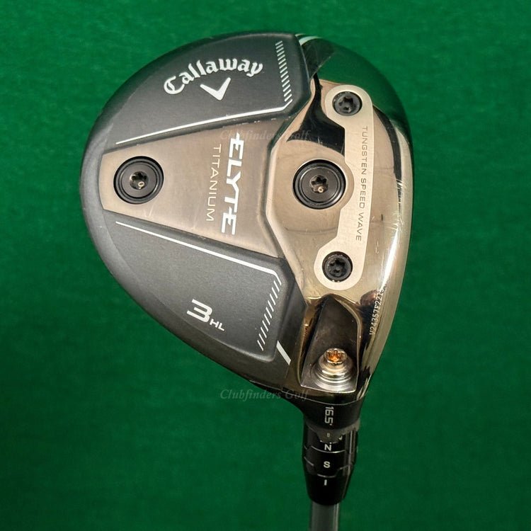 Callaway ELYTE Titanium 16.5° Fairway Wood 3HL Project X Denali Blue 6.0 Stiff