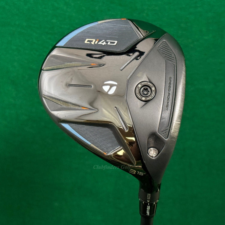 TaylorMade Qi4D 15° Fairway Wood 3 Mitsubishi Tensei Blue AV Limited 75FW Stiff