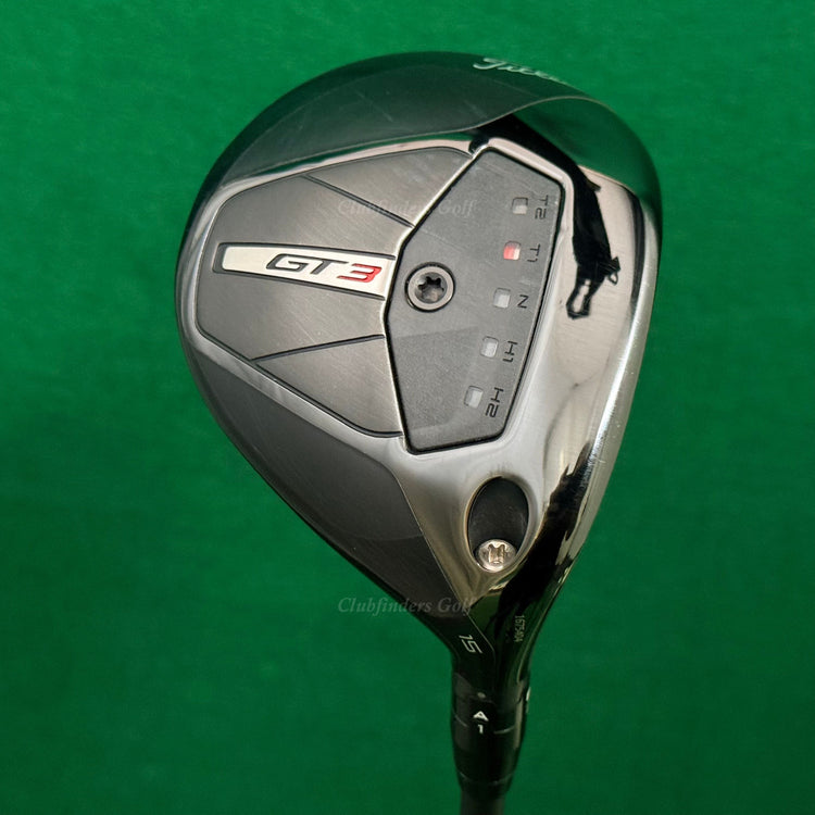 Titleist GT2 18° Fairway Wood Mitsubishi Chemical Tensei 1K White 75 Stiff w/HC