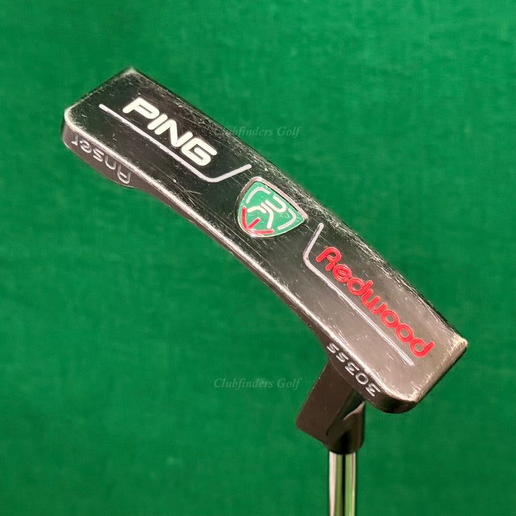 Ping Redwood ANSER 303ss Black Dot 35" L-Neck Blade Putter