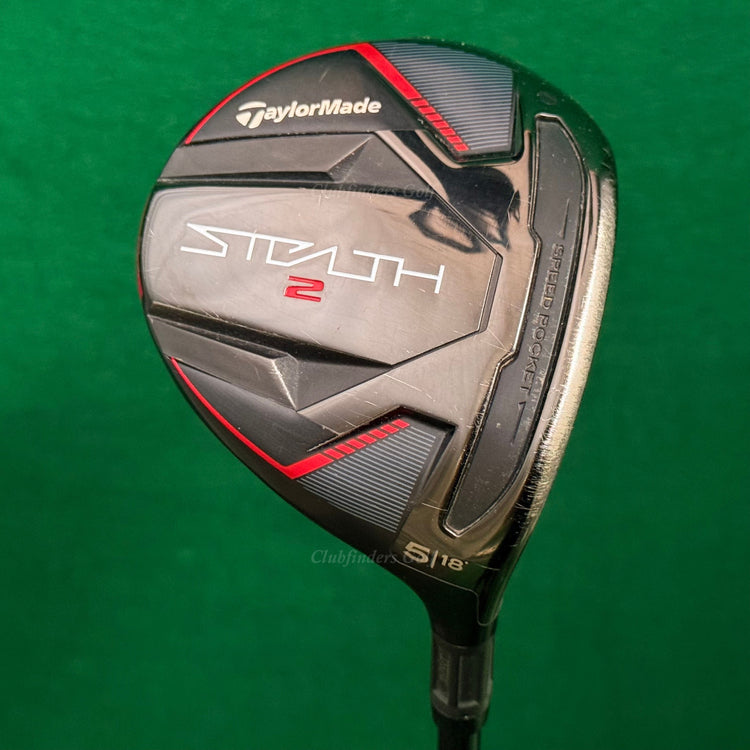 TaylorMade Stealth 2 18° Fairway Wood 5 Ventus TR Red FW 5-R Regular w/ HC