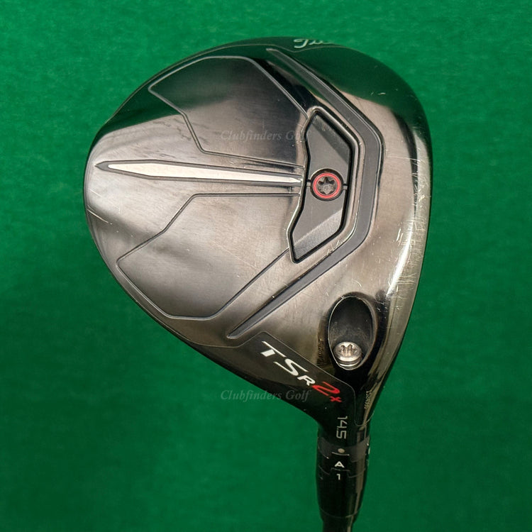 Titleist TSR2+ 14.5° Fairway Wood Mitsubishi C6 Red 50-R Graphite Regular w/HC