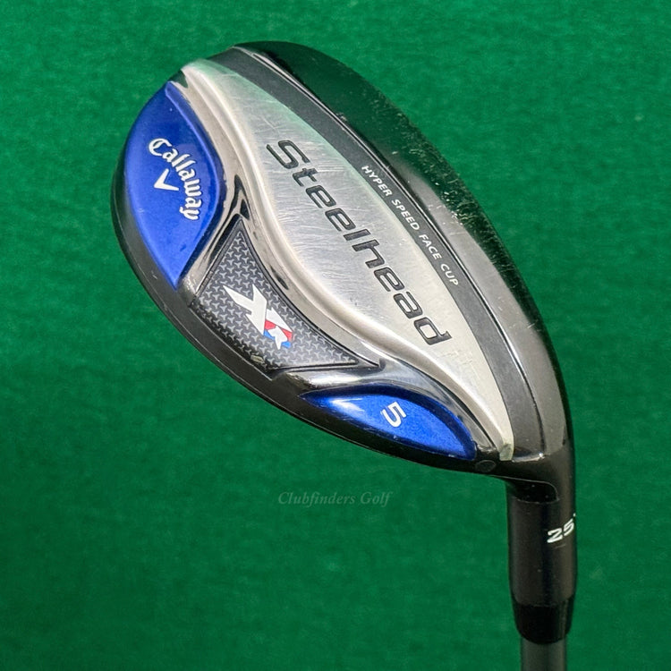 Callaway Steelhead XR 25° 5 Hybrid Matrix Ozik Program F15 55-A Graphite Seniors