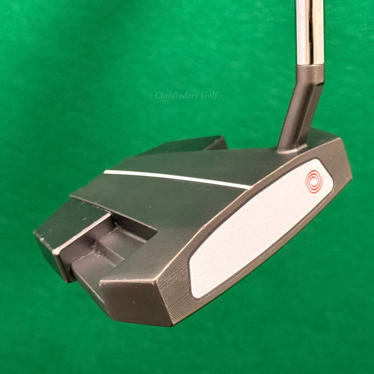 Odyssey Eleven Tour Lined S 35" Slant-Neck Mallet Putter w/ Stroke Lab Red