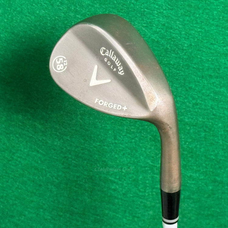 Callaway Forged+ Raw 58-12 58° Lob Wedge Callaway Forged Steel Wedge Flex