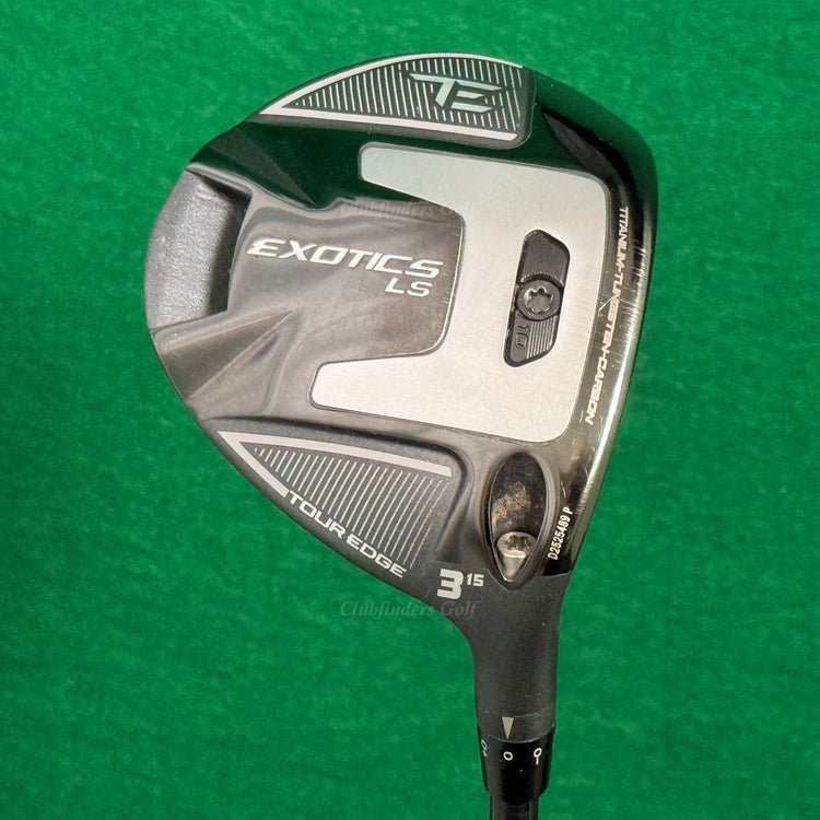 Tour Edge Exotics LS 2025 15° Fairway Wood 3 Mitsubishi Kai'li 60R Regular w/ HC