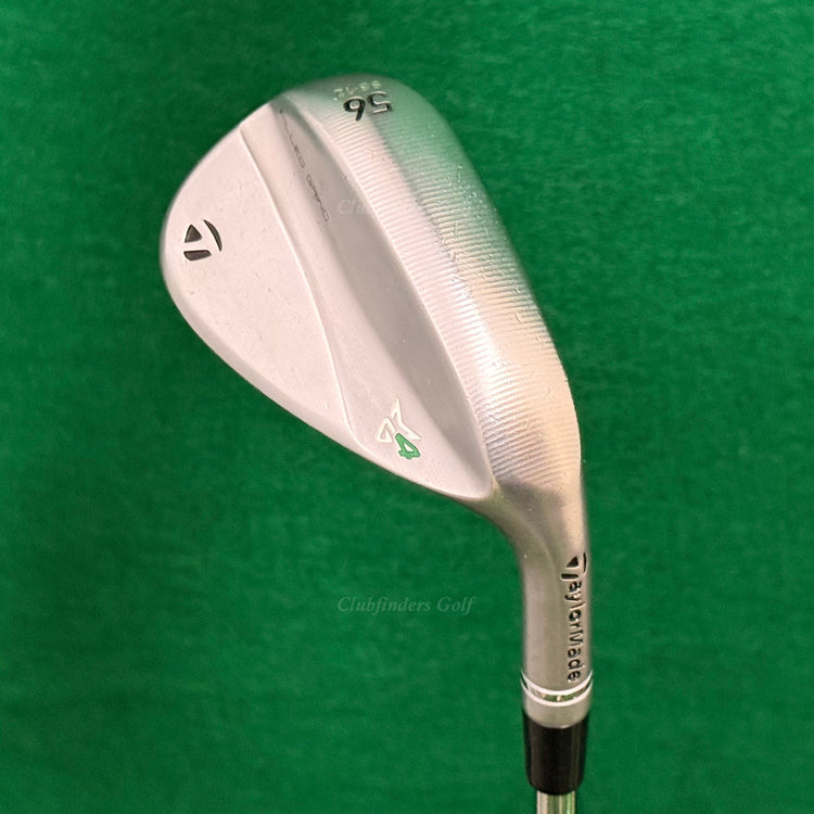 TaylorMade Milled Grind 4 MG4 Chrome 56-SB12 56° Sand Wedge DG 115 TI Wedge Flex