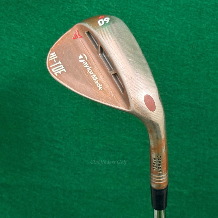 TaylorMade Milled Grind Hi-Toe Copper 60-10 60° Wedge KBS Hi-Rev 2.0 115 Steel