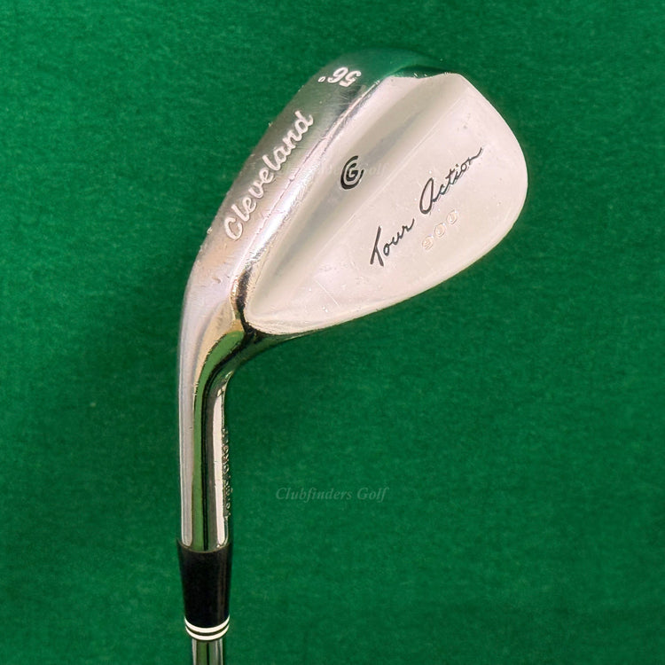 LH Cleveland Tour Action 900 Chrome 56° Sand Wedge Dynamic Gold Steel Wedge Flex