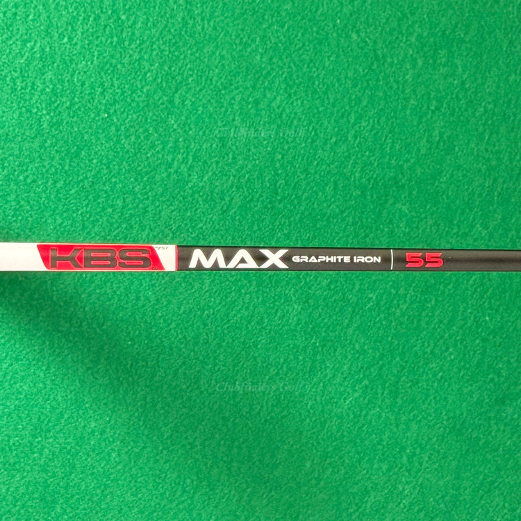 Titleist T400 5-AW,GW Iron Set KBS MAX Graphite Iron 55 Graphite Seniors