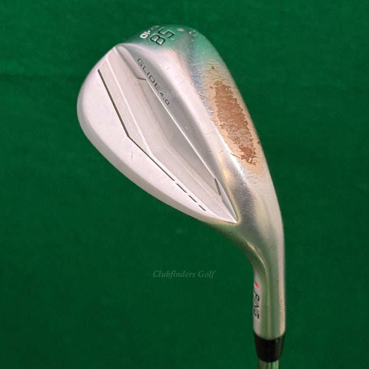 Ping Glide 4.0 Chrome Red Dot 58-10S° Nippon NS Pro Modus 3 Steel Regular Flex