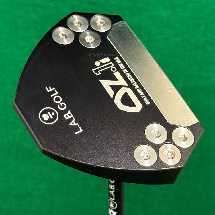 LAB Golf 2025 OZ.1i Custom Black 33.75" Putter GEARS x Black w/Super Stroke & HC