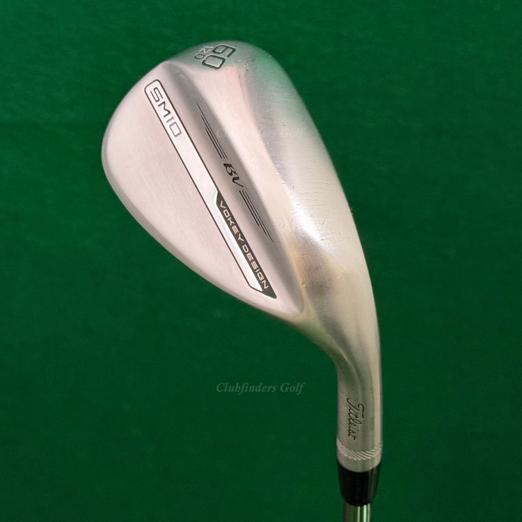 Titleist Vokey SM10 Chrome 60-12D 60° Lob Wedge Vokey Design Steel Wedge Flex