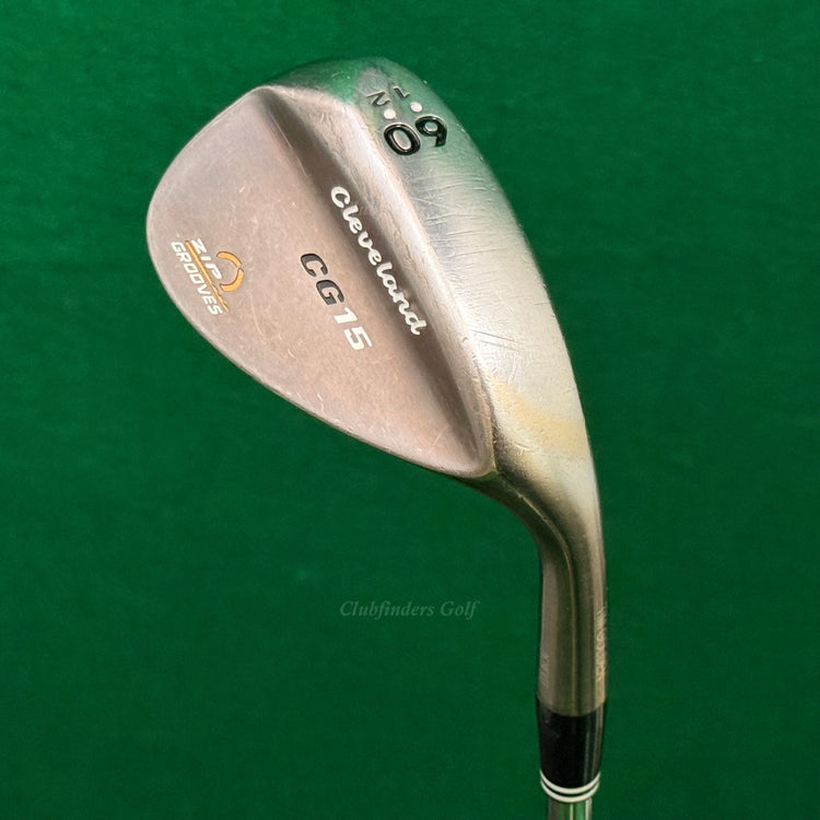 Cleveland CG15 Zip Grooves Chrome 60-12°60° Lob Wedge Cleveland Steel Wedge Flex
