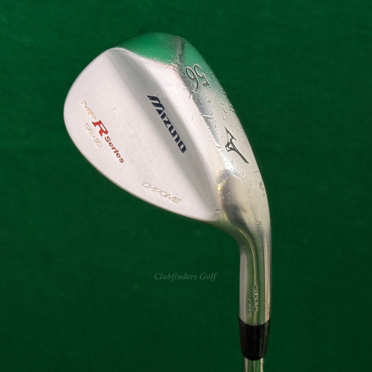 Mizuno MP R Series Chrome 56-10 56° Sand Wedge Dynamic Gold Steel Wedge Flex