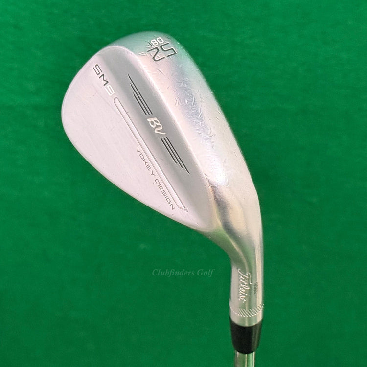 Titleist Vokey SM9 Tour Chrome 52-8F 52° Gap Wedge Vokey Design Steel Wedge Flex