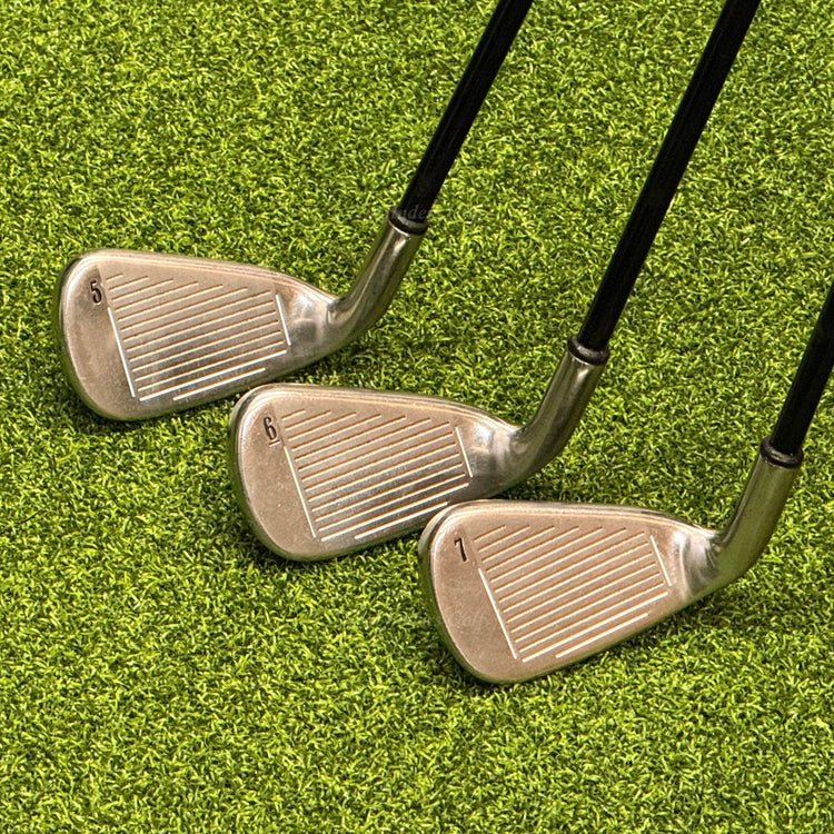 Callaway X-22 5-AW Iron Set Factory Mid-Kick 75g Graphite Seniors
