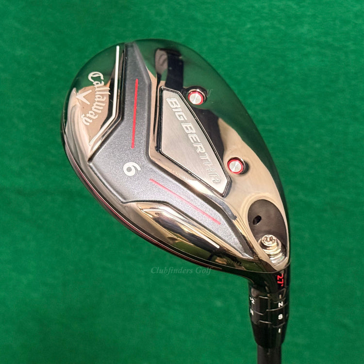 Callaway Big Bertha 2019 27° 6 Hybrid HZRDUS Red 5.5 70g HY Graphite Regular